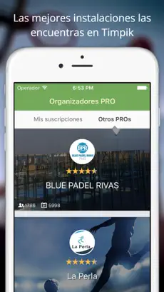 Screenshot 3 Timpik - Pádel y Fútbol iphone