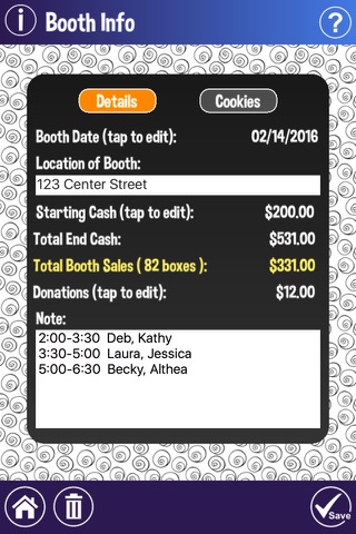 myCookie Booth- Manage Girl Scout cookie booths screenshot 2