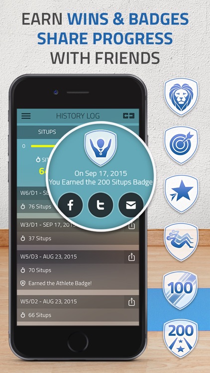 Sit ups: 200 situps abs workout trainer pro screenshot-4