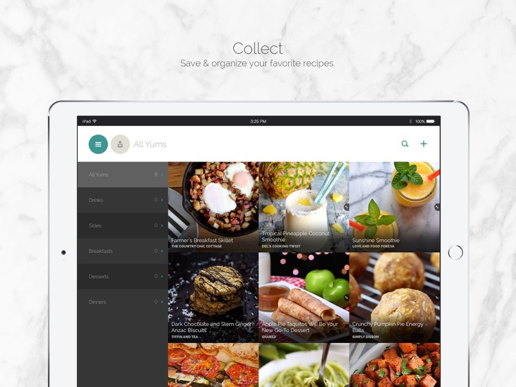 Yummly Recipes & Shopping List