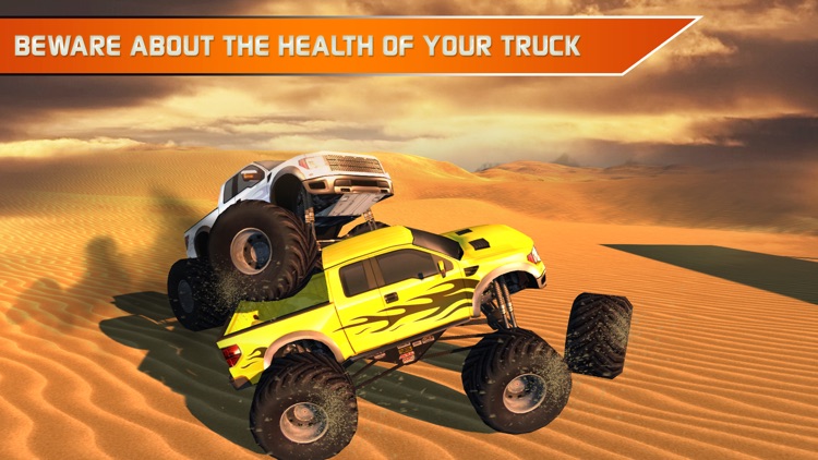 4x4 offroad monster truck - police car driving 3D