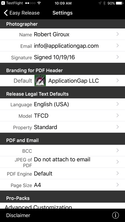 Easy Release - Model Release App screenshot-3