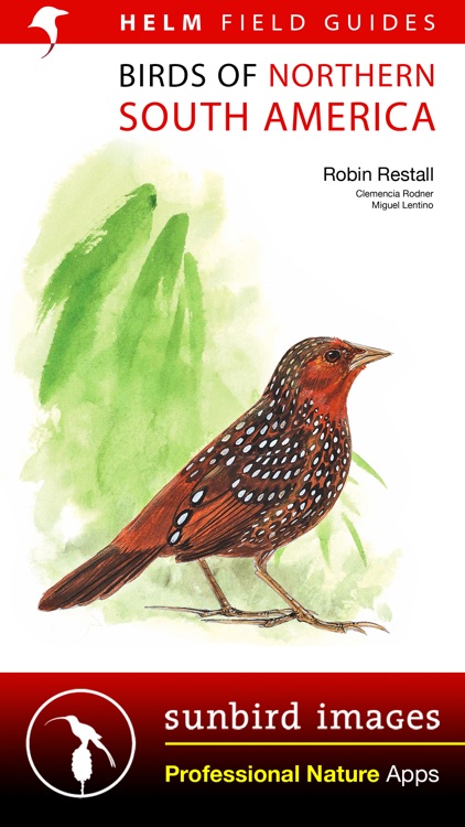 All Birds Northern South America - a field guide to all the species recorded in Ecuador, Colombia, Guiana, Peru, Venezuela