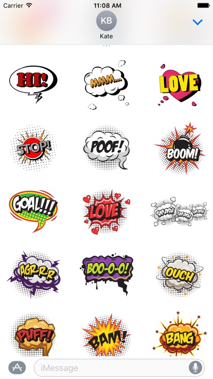Comic Stickers