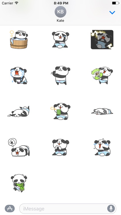 Pleasant Panda Sticker