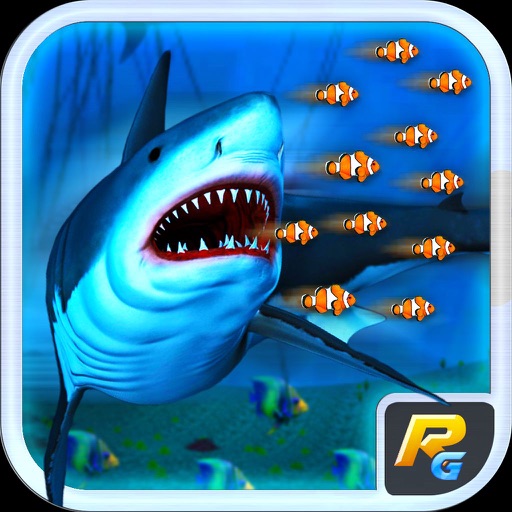 Mad Shark Attack Simulator 3D Icon