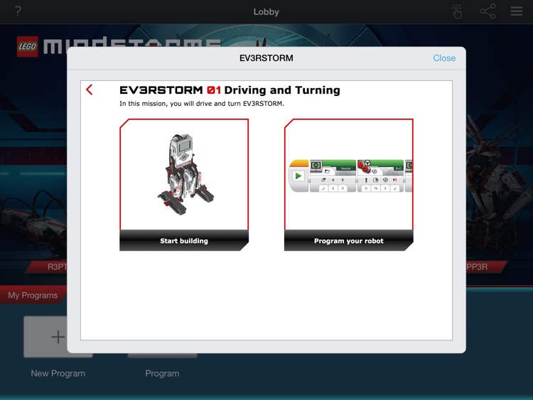 LEGO® MINDSTORMS® EV3 Programmer