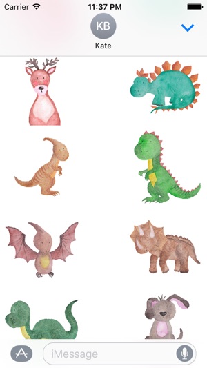 Watercolor Hand-Painted Stickers(圖4)-速報App