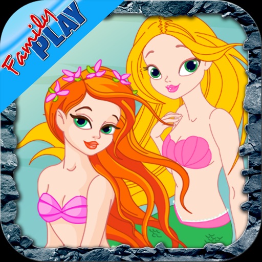 Mermaid Princess Puzzles Deluxe iOS App