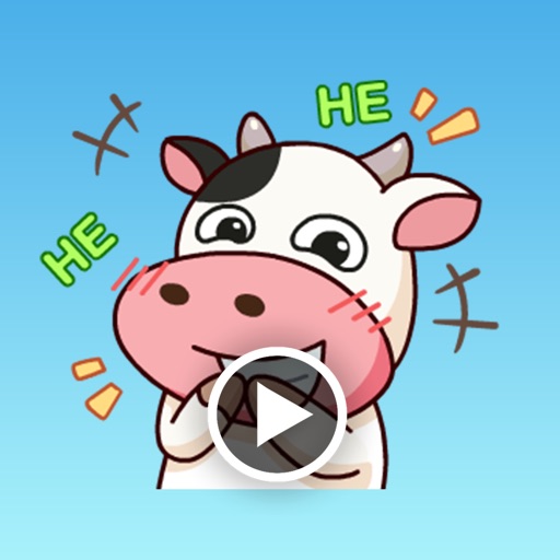 Funny Cow Animated icon