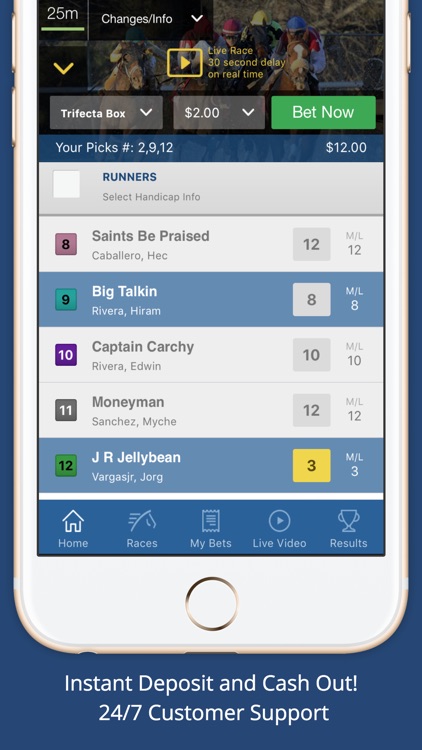 TVG Horse Racing Betting - Bet Horse Races Online