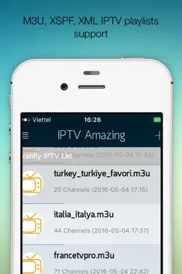 Game screenshot IPTV Pro:(Amazing) Support M3U XSPF XML JSON hack