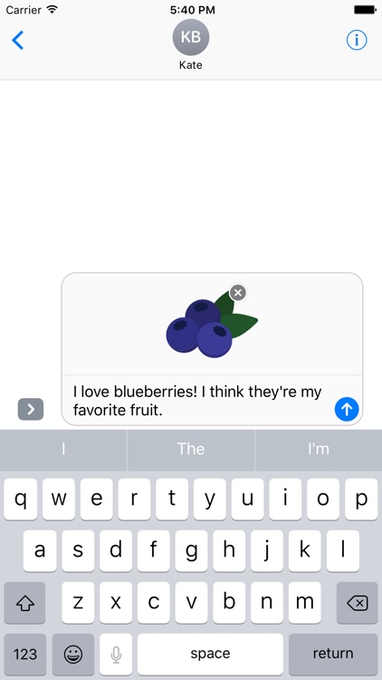 Fruits Sticker Pack for iMessage