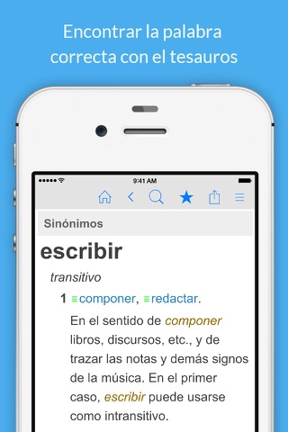 Diccionario español. screenshot 2
