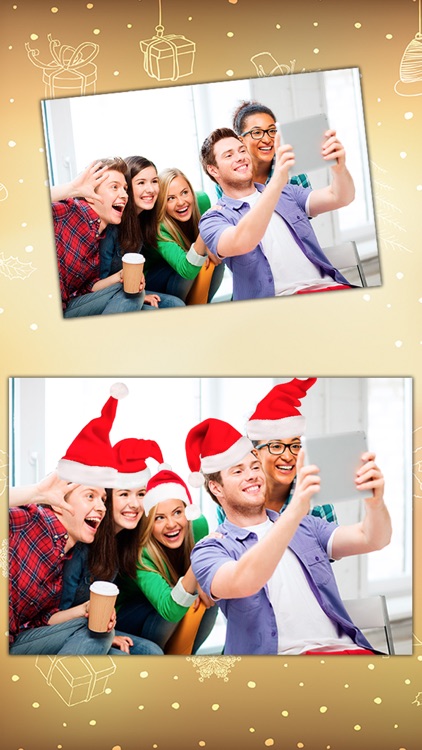 Christmas funny photo stickers & jokes 2016 - Pro