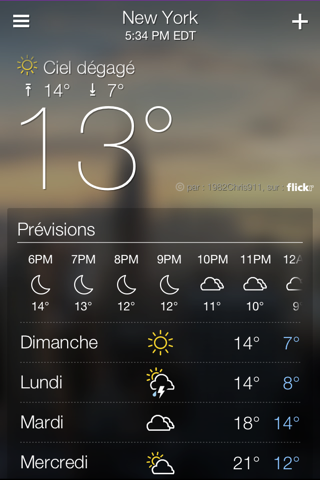 Yahoo Weather screenshot 2