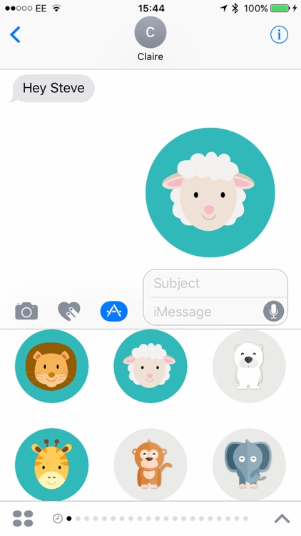 Sticker Zoo for iMessage