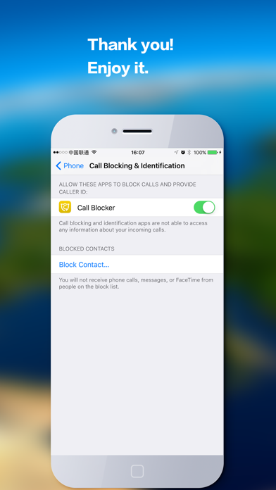 Call Blocker Cloud - Block unwanted spam calls Screenshot 5
