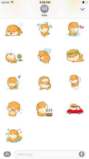 Puppy Pom Dog Sticker(圖3)-速報App