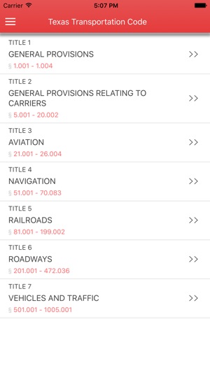 Texas Transportation Code 2017(圖1)-速報App