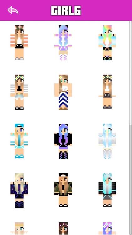 girl skins for minecraft pe