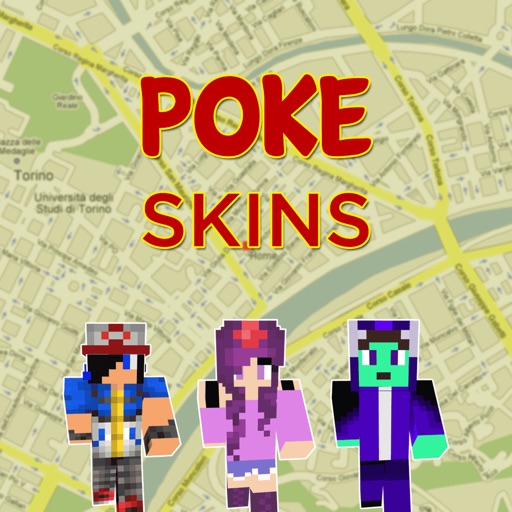 Poke SKINS and MAPS Pixelmon for minecraft PE