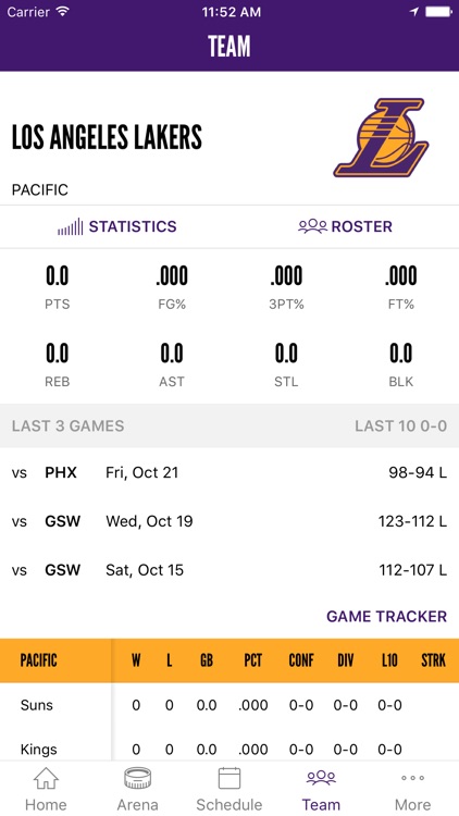 Los Angeles Lakers Official Mobile App screenshot-3