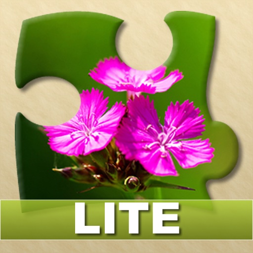 Bright Puzzles: Flowers Lite iOS App