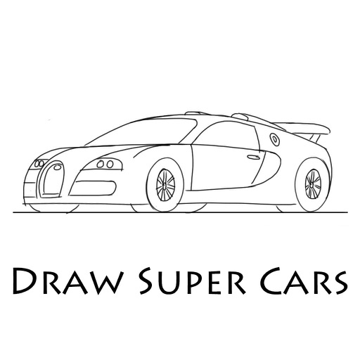 How To Draw Super Cars - Step By Step Drawing