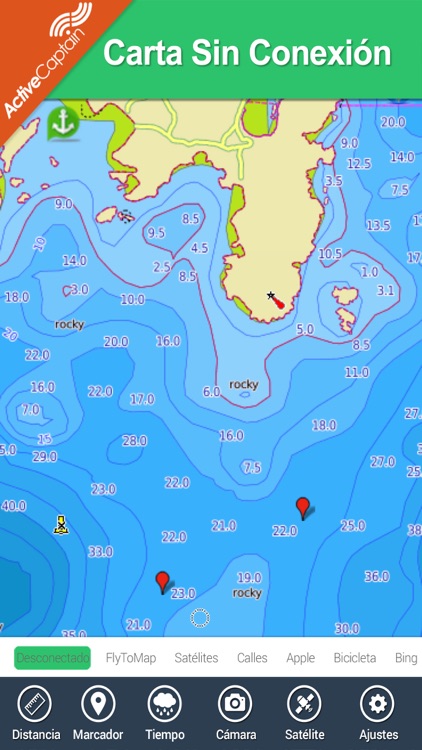 Andalucía HD - Carta Náutica GPS