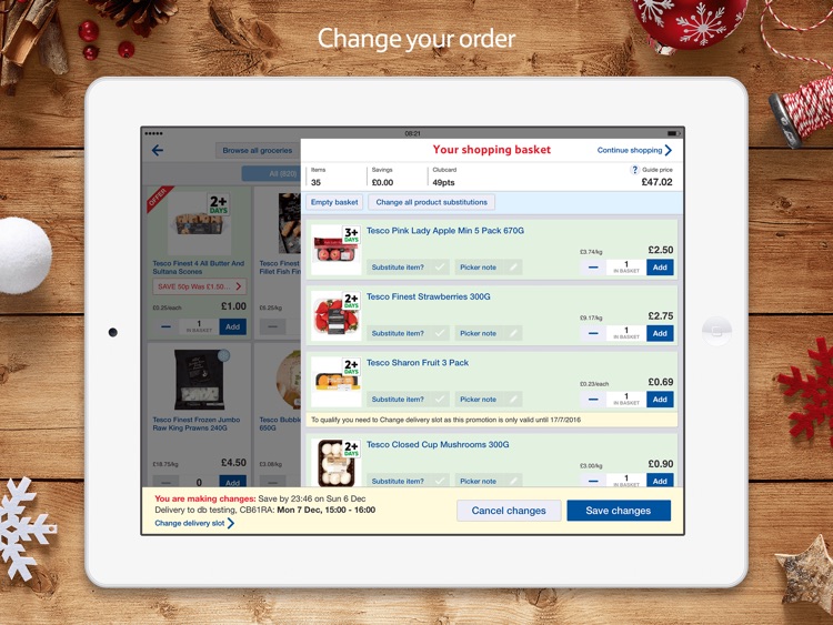 Tesco Fresh Groceries for iPad screenshot-4