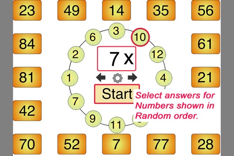 Tom's Times Tables PRO screenshot 2