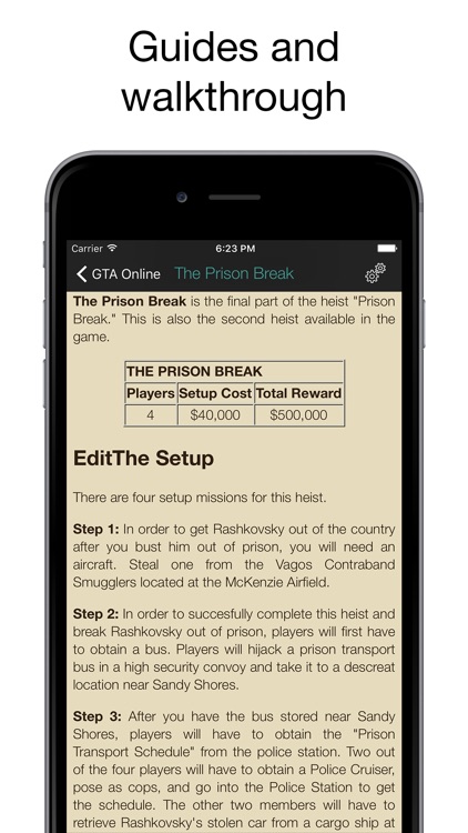 Pocket Wiki for GTA V & GTA Online screenshot-3