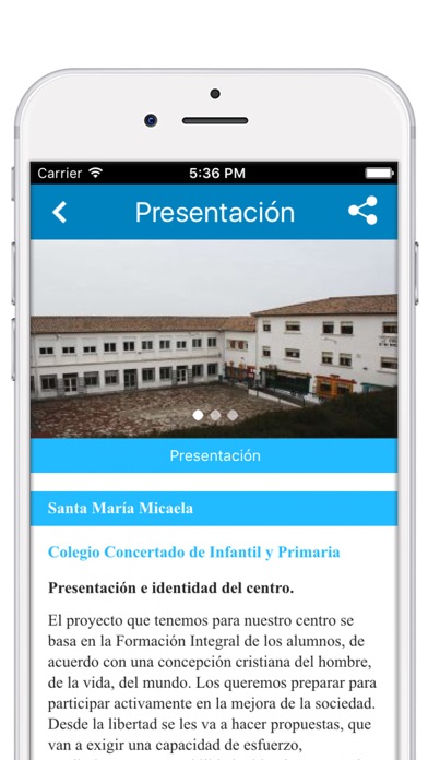 Colegio María Santa Micaela screenshot 3