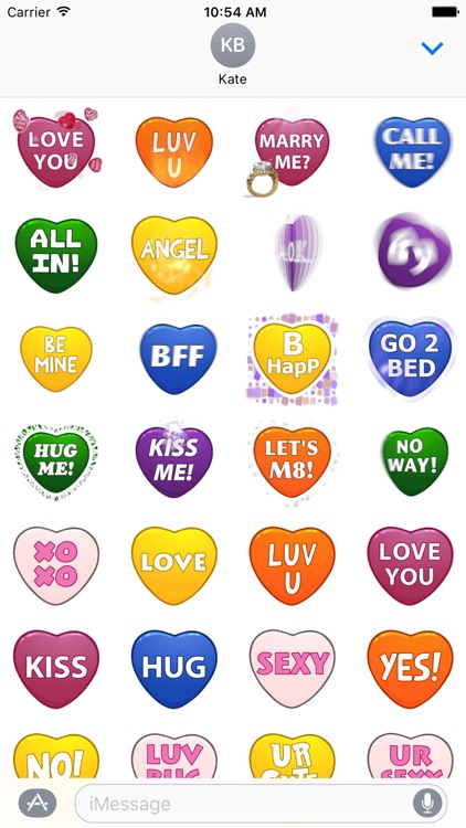 Hearts - Animated Stickers