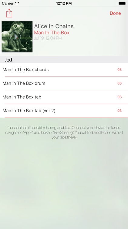 Tabsana - Tabs identifier and chords finder screenshot-3