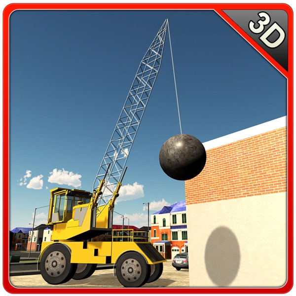 Wrecking Ball Demolition Crane – Drive mega vehicle in this driving simulator game