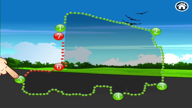 Trucks - Connect Dots for preschoolers(圖3)-速報App