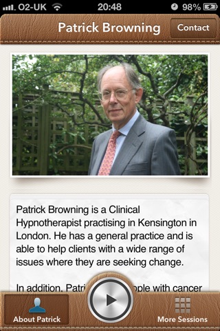 Self-hypnosis Patrick Browning screenshot 2