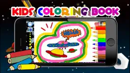 Game screenshot Space Galaxy coloring book drawing painting kids apk