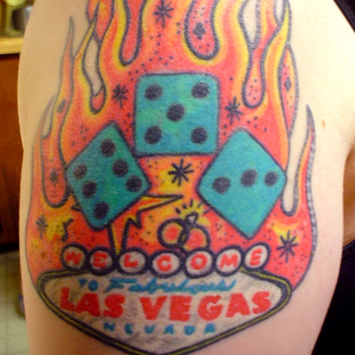 Vegas Tattoo Designs HD - Las Vegas Style Tattoos by Gunvanta Patel