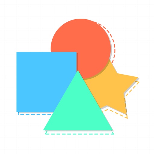 Positioning Shapes Icon