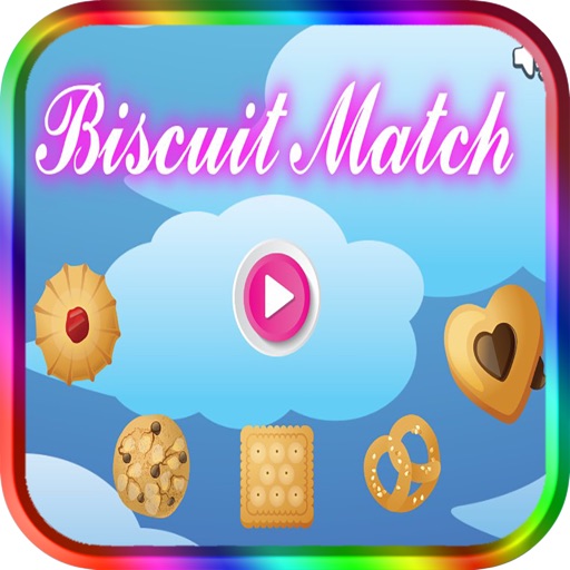 Biscuit Cookies Match Game for Kids brain training iOS App