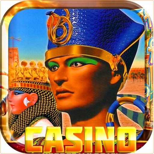 Mega Ancient pharaoh Casino Slots: Free Game HD ! icon