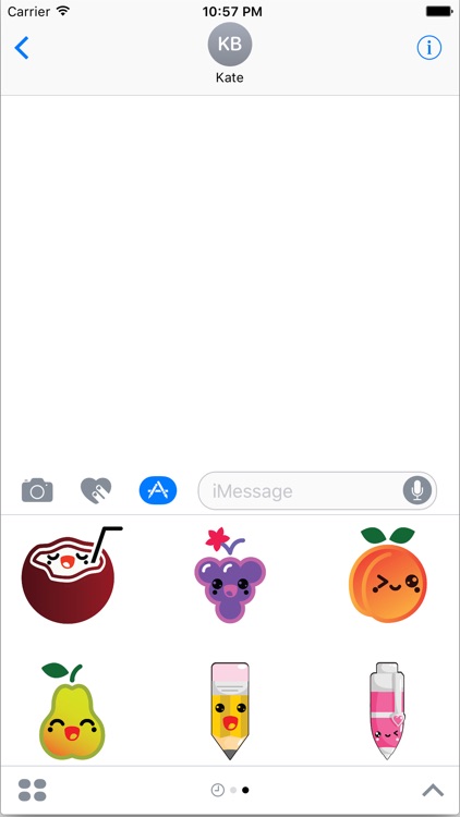 Kawaii Fruits and Pens