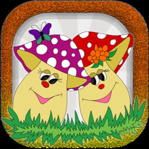 Coloring Book Mushroom iOS App