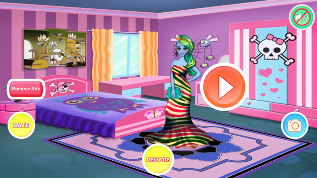 Princess Monster Salon 2 - Makeup, Dressup, Spa(圖2)-速報App