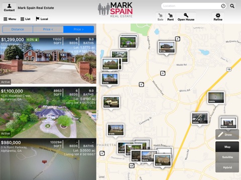Mark Spain Real Estate for iPad screenshot 2