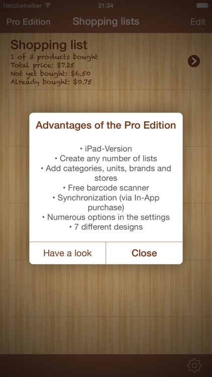 ShoppingList Lite Edition screenshot-4