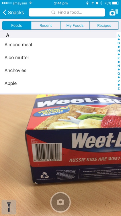 Australian Calorie Counter - Easy Diet Diary screenshot-4